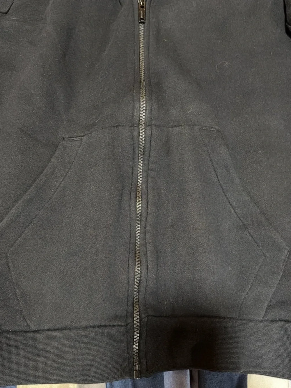 Jordan Black Full-Zip Hoodie with White Jumpman Logo